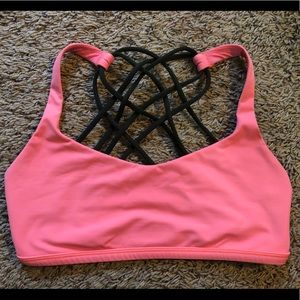 Lululemon Pink Sports Bra